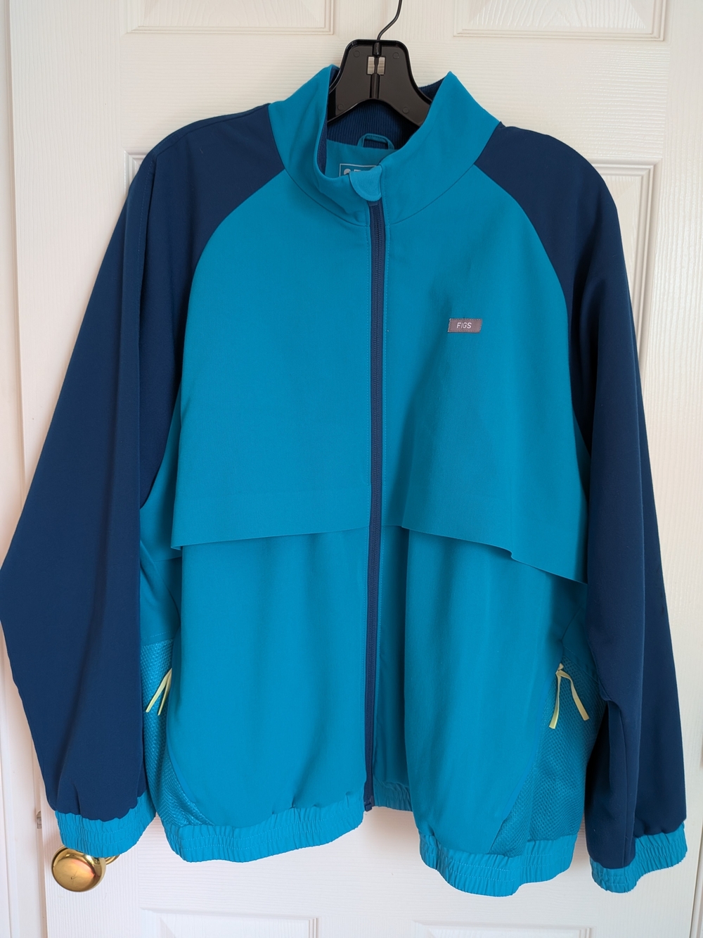 Figs Teal & Navy Sydney Jacket, XXL